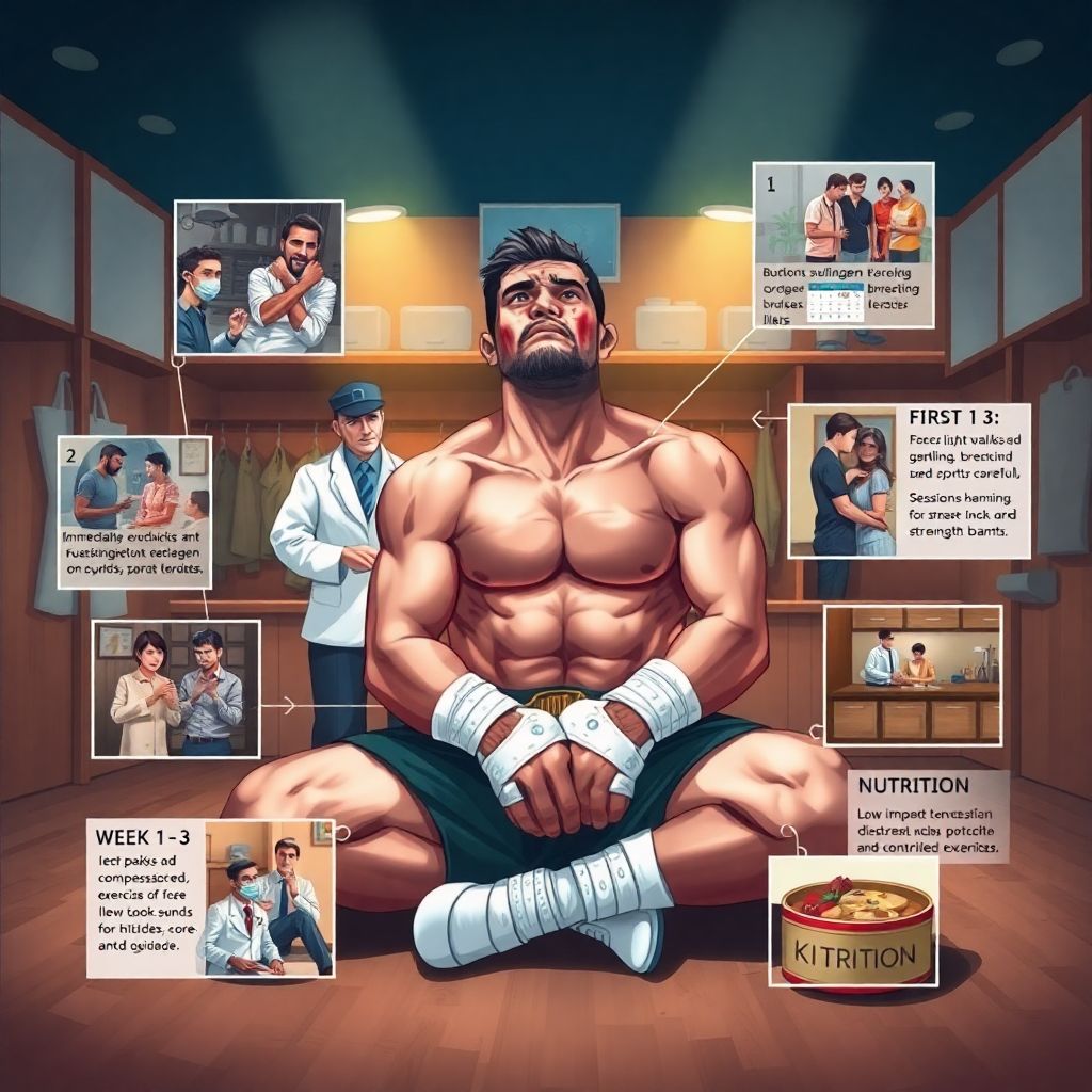 Как восстанавливаются боксёры после тяжёлых боёв: медицина и питание