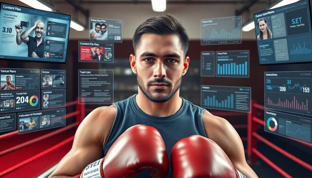 Как медиа и соцсети формируют имидж современного боксёра и влияют на его гонорары - иллюстрация