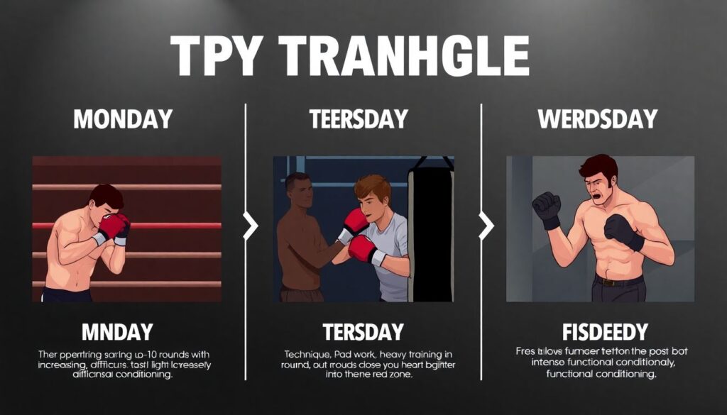 Тренировки чемпиона: как строится недельный цикл подготовки к 12-раундовому бою - иллюстрация