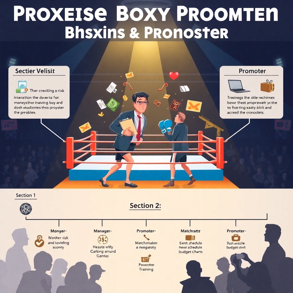Промоушен в боксе: как проходит путь боя от переговоров до выхода на арену